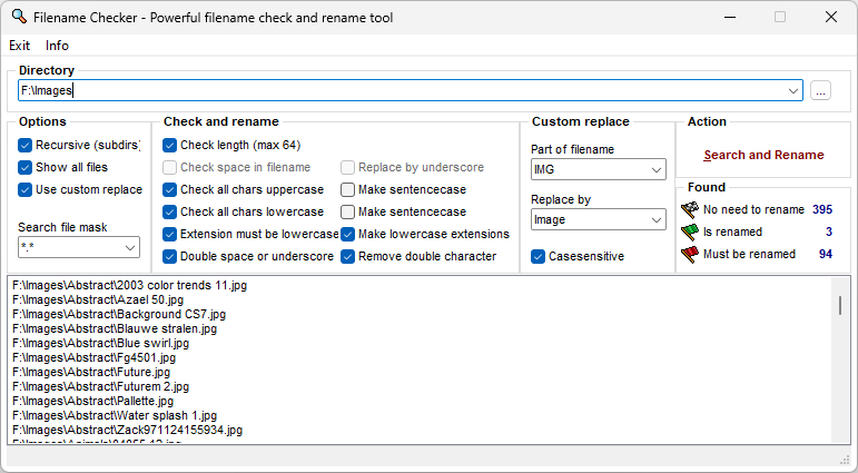 File Type Checker Filename Checker